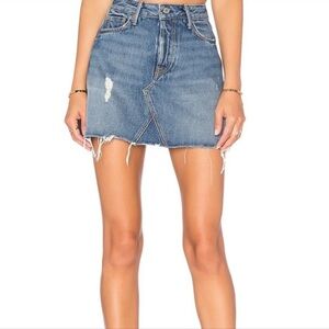 NWT - GRLFRND - Eva A Frame Gusset Skirt - size 28